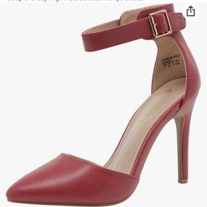 Red Stiletto Dream Pairs (size 8)